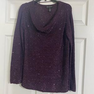 INC sweater in purple. Size large.